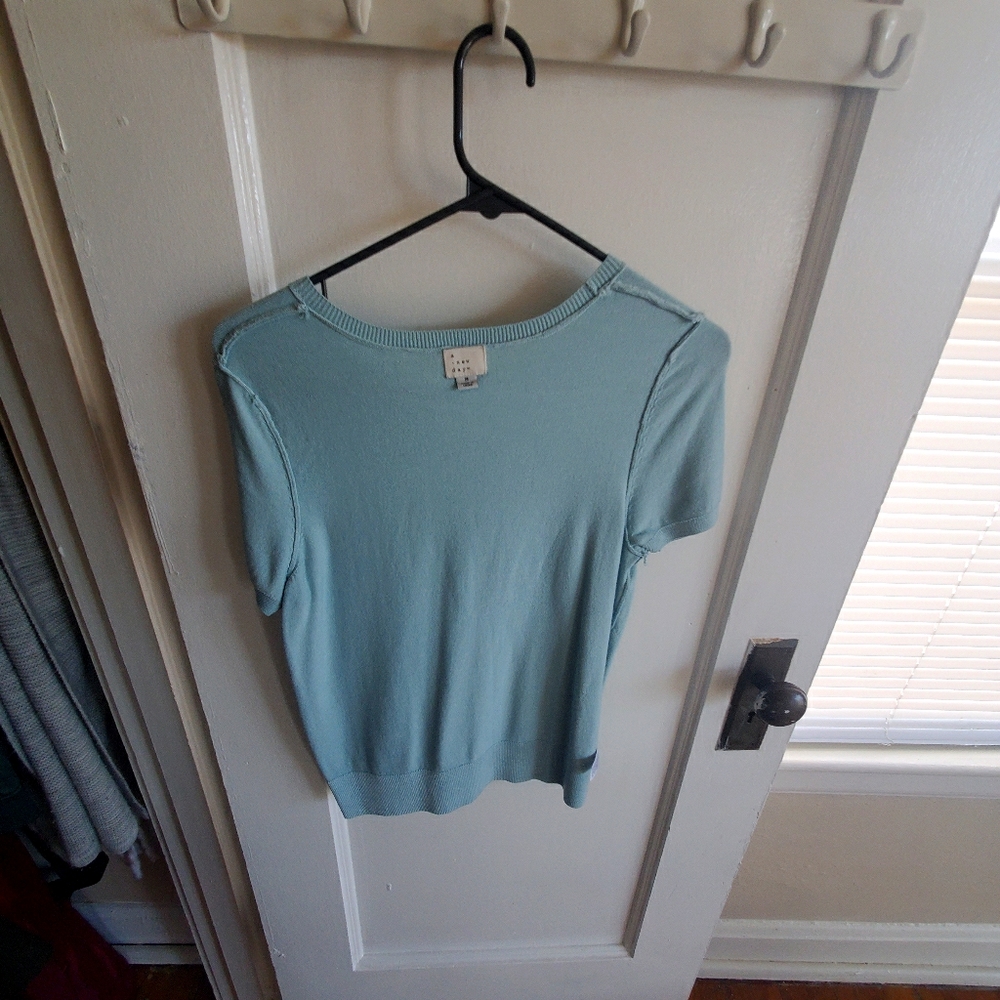 A New Day Turquoise Blouse